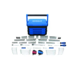Kobalt Standard (SAE) And Metric Polished Chrome Mechanic's Tool Set With Tool Case - 127-Piece 5 Kobalt Standard (SAE) And Metric Polished Chrome Mechanic's Tool Set With Tool Case - 127-Piece -Kobalt Tool Shop 1060610 48817675 001