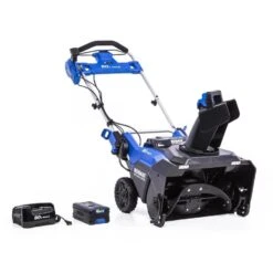 Kobalt 80V-22-in Single Stage Electric Cordless Snow Blower - 1 Battery Included -Kobalt Tool Shop 1076663 42711994