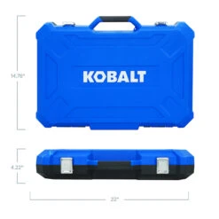 Kobalt 299-Piece Mechanic's Tool Set With Case - Metric And SAE -Kobalt Tool Shop 14195526d L