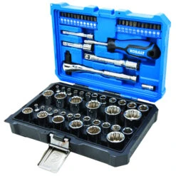 Kobalt 64-Piece Mechanic's Tool Set With 52-Piece Bonus -Kobalt Tool Shop 14195528 L