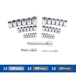 Kobalt 64-Piece Mechanic's Tool Set With 52-Piece Bonus -Kobalt Tool Shop 14195528da L