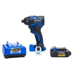Kobalt 24-Volt XTR Brushless Impact Driver Kit (battery And Charger Included) -Kobalt Tool Shop 1518742 18395899 001