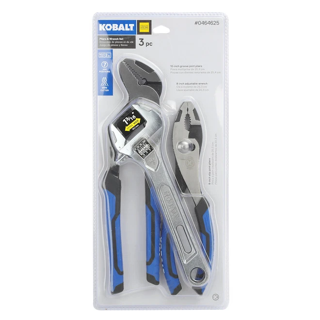 Pliers and Wrench Set - 4 Pieces Kobalt Pliers And Wrench Set - 4 Pieces -Kobalt Tool Shop 19225102 L
