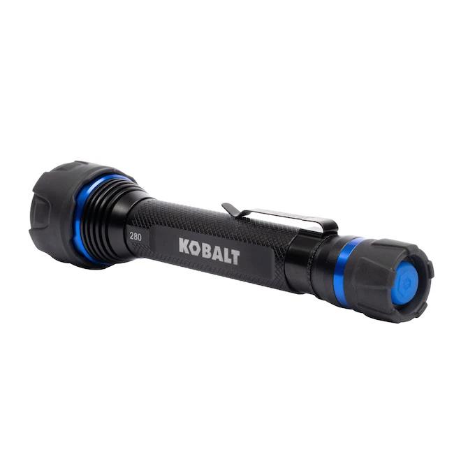 Kobalt Virtually Indestructible Waterproof - 280 Lumens LED Flashlight (Batteries Included) Kobalt Virtually Indestructible Waterproof - 280 Lumens LED Flashlight (Batteries Included) -Kobalt Tool Shop 19225282 L