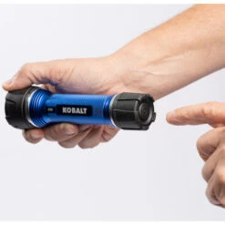 Kobalt Rechargeable - 350Lumens LED Flashlight (Batteries Included) -Kobalt Tool Shop 19225283c L