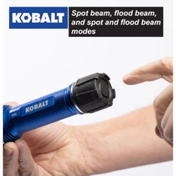 Kobalt Rechargeable - 600 Lumens LED Flashlight 2 Kobalt Rechargeable - 600 Lumens LED Flashlight -Kobalt Tool Shop 19225284ca L