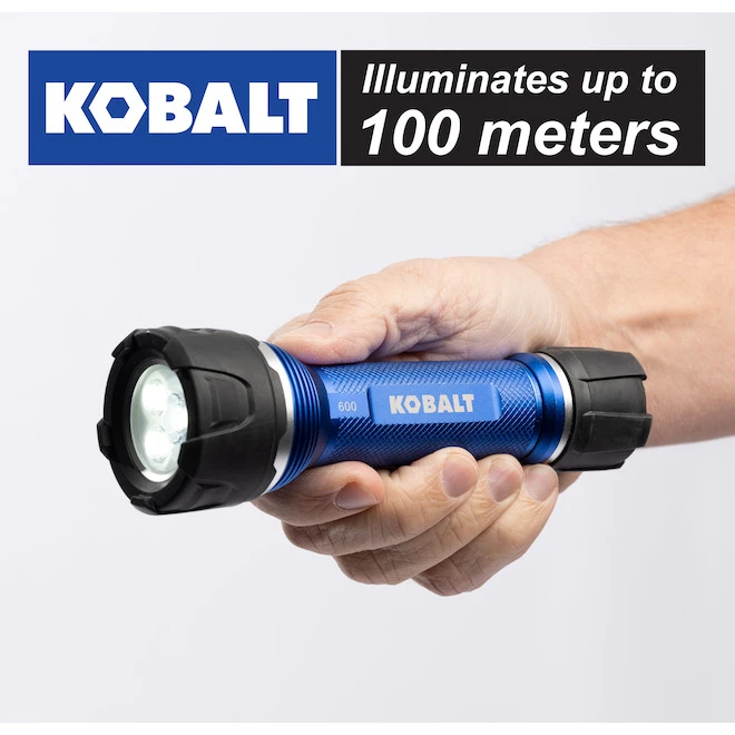 Kobalt Rechargeable - 600 Lumens LED Flashlight Kobalt Rechargeable - 600 Lumens LED Flashlight -Kobalt Tool Shop 19225284ea L