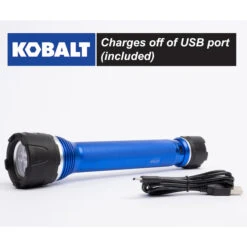 Kobalt Rechargeable - 1000 Lumens LED Flashlight 4 Kobalt Rechargeable - 1000 Lumens LED Flashlight -Kobalt Tool Shop 19225286da L