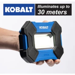 Kobalt - 1000 Lumens LED Work Light (Batteries Included) -Kobalt Tool Shop 19225287da L