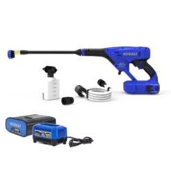 Kobalt 40-Volt Electric Handheld Pressure Washer Kit - 2-Ah - 600-PSI - Blue -Kobalt Tool Shop 2735850 44313067 001