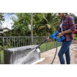 Kobalt 40-Volt Electric Handheld Pressure Washer Kit - 2-Ah - 600-PSI - Blue -Kobalt Tool Shop 2735850 44313068