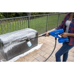 Kobalt 40-Volt Electric Handheld Pressure Washer Kit - 2-Ah - 600-PSI - Blue -Kobalt Tool Shop 2735850 44313077