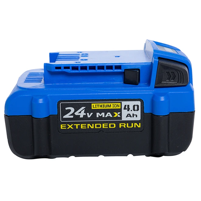 Kobalt 24-Volt Max Lithium Ion Battery - 4-Ah - Power Indicator Display - Internal Circuitry Protection Kobalt 24-Volt Max Lithium Ion Battery - 4-Ah - Power Indicator Display - Internal Circuitry Protection -Kobalt Tool Shop 32017989 L