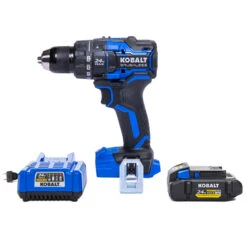 Kobalt XTR 24-V Max Cordless Drill - 1/2-in With Battery And Charger - Brushless Motor - Variable Speed -Kobalt Tool Shop 32165008 L