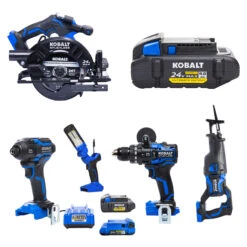 Kobalt XTR 3-Tool Combo Kit - Batteries, Charger And Hard Case Included - Brushless Motor 4 Kobalt XTR 3-Tool Combo Kit - Batteries, Charger And Hard Case Included - Brushless Motor -Kobalt Tool Shop 32165010b L