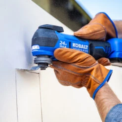 Kobalt 24-Volt Max 18-Piece Cordless Brushless Oscillating Tool Kit - Bare Tool Without Battery -Kobalt Tool Shop 32165052d L