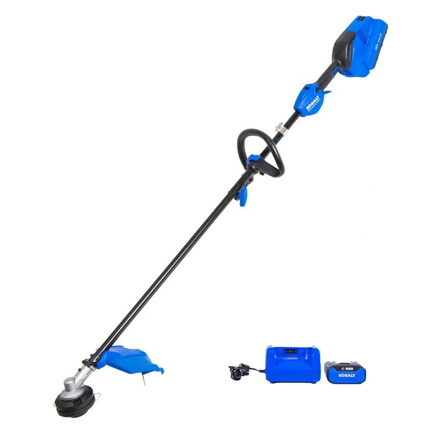Kobalt 40 V Max Cordless String Trimmer - Black and Blue with Battery and Charger Kobalt 40 V Max Cordless String Trimmer - Black And Blue With Battery And Charger -Kobalt Tool Shop 3809898 44291237 001