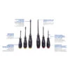 Kobalt 6 Diamond Tip Screwdriver Set, Blue -Kobalt Tool Shop 3839316 48817625