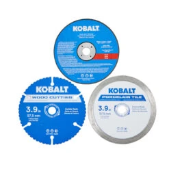 Kobalt 3-Pack 4-in Dry Cut Only Set High-Speed Steel Circular Saw Blade Set -Kobalt Tool Shop 45595008e L