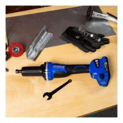 Kobalt 24-V Max Cordless Die Grinder With Brushless Motor - Black And Blue - Bare Tool Without Battery -Kobalt Tool Shop 45595013e L