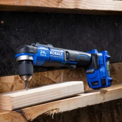Kobalt Brushless Cordless Right Angle Cordless Drill - 24 V Max - 3/8-in - Bare Tool Without Battery -Kobalt Tool Shop 45595016d L