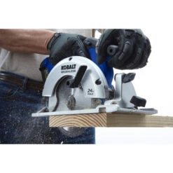 Kobalt 24-V Max Cordless Circular Saw - 6 1/2-in Blade - Brushless Motor - Bare Tool Without Battery -Kobalt Tool Shop 45595021d L