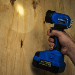 Kobalt 24 V Max Work Lamp - 200 Lumens - Black And Blue - Battery Not Included -Kobalt Tool Shop 45595023c L