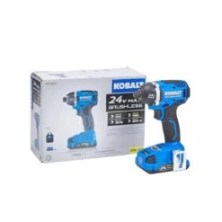 Kobalt 24-V Max Cordless Impact Driver Set - Brushless Motor - Charger, Battery And Accessories Included -Kobalt Tool Shop 45595033c L