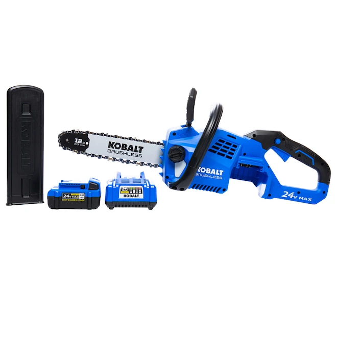 Kobalt 24V 12-in Lithium ion Cordless Chainsaw Kit - 1 Battery Included Kobalt 24V 12-in Lithium Ion Cordless Chainsaw Kit - 1 Battery Included -Kobalt Tool Shop 45595039b L
