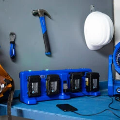 Kobalt 24 V Max Quad Charger For Power Tool Batteries - Blue -Kobalt Tool Shop 45595040e L