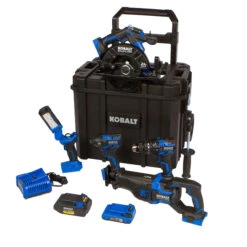 Kobalt 24 V XTR 5-Tool Combo Kit With Hard Storage Case With Battery And Charger -Kobalt Tool Shop 45595045 L