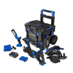 Kobalt 24 V XTR 5-Tool Combo Kit With Hard Storage Case With Battery And Charger -Kobalt Tool Shop 45595045b L
