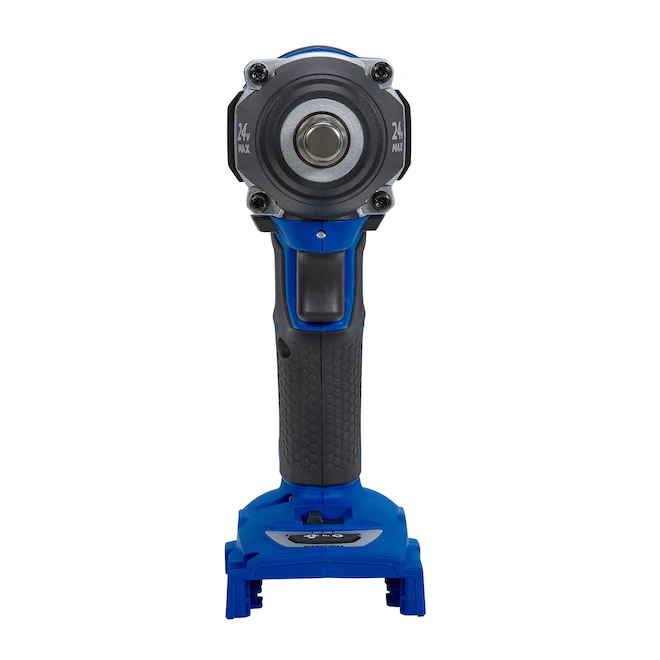 Kobalt 24-V Max Cordless Impact Wrench - 1/2-in - Black and Blue - Brushless Motor - Bare Tool without Battery Kobalt 24-V Max Cordless Impact Wrench - 1/2-in - Black And Blue - Brushless Motor - Bare Tool Without Battery -Kobalt Tool Shop 45595050d L