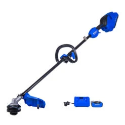 Kobalt 40 V Max Cordless String Trimmer - Black And Blue With Battery And Charger -Kobalt Tool Shop 45595068 L