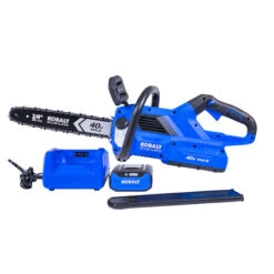 Kobalt 40 V Max Electric Cordless Chainsaw With Battery And Charger -Kobalt Tool Shop 45595070 L