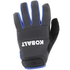 Kobalt Mechanic Gloves - Synthetic Leather - Unisex - Large - Black -Kobalt Tool Shop 56145142b L
