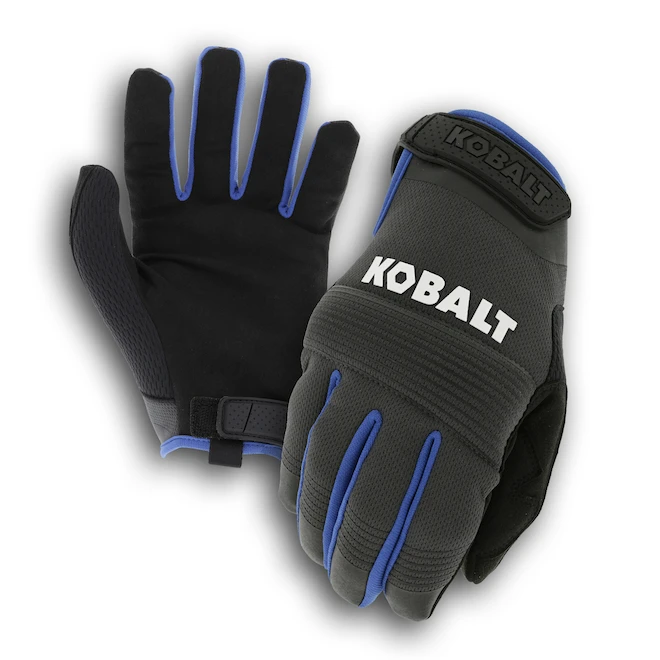 Kobalt Mechanic Gloves - Synthetic Leather - Unisex - XLarge - Black Kobalt Mechanic Gloves - Synthetic Leather - Unisex - XLarge - Black -Kobalt Tool Shop 56145147 L