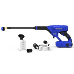 Kobalt 40-Volt Electric Handheld Pressure Washer Kit - 2-Ah - 600-PSI - Blue 4 Kobalt 40-Volt Electric Handheld Pressure Washer Kit - 2-Ah - 600-PSI - Blue -Kobalt Tool Shop 65415002b L