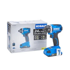 Kobalt 24-V Max Cordless Impact Driver Set - Brushless Motor - Charger, Battery And Accessories Included -Kobalt Tool Shop 672824 AlternateImage4