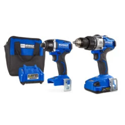 Kobalt 24-V Max Cordless Tools Combo - Drill-Driver And Impact Driver - Brushless Motor With Battery And Charger -Kobalt Tool Shop 672827 45007180 001