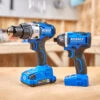 Kobalt 24-V Max Cordless Tools Combo - Drill-Driver And Impact Driver - Brushless Motor With Battery And Charger 9 Kobalt 24-V Max Cordless Tools Combo - Drill-Driver And Impact Driver - Brushless Motor With Battery And Charger -Kobalt Tool Shop 672827 AlternateImage6