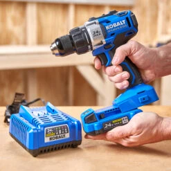 Kobalt 24-V Max Cordless Tools Combo - Drill-Driver And Impact Driver - Brushless Motor With Battery And Charger -Kobalt Tool Shop 672827 AlternateImage7