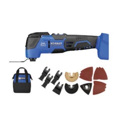 Kobalt 24-Volt Max 18-Piece Cordless Oscillating Tool Kit (Bare Tool) (tool Only) -Kobalt Tool Shop 790023 45404645