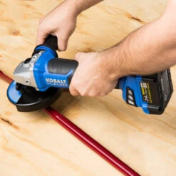 Kobalt 5-in 24-Volt Max-Volt Cordless Angle Grinder (tool Only) 2 Kobalt 5-in 24-Volt Max-Volt Cordless Angle Grinder (tool Only) -Kobalt Tool Shop 790025 AlternateImage1