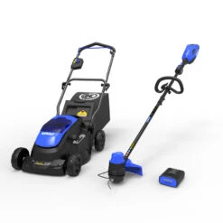 Kobalt 2-Piece - 40V Cordless Lawn Mower String Trimmer Combo Kit 2 Kobalt 2-Piece - 40V Cordless Lawn Mower String Trimmer Combo Kit -Kobalt Tool Shop 825649 07733444 001