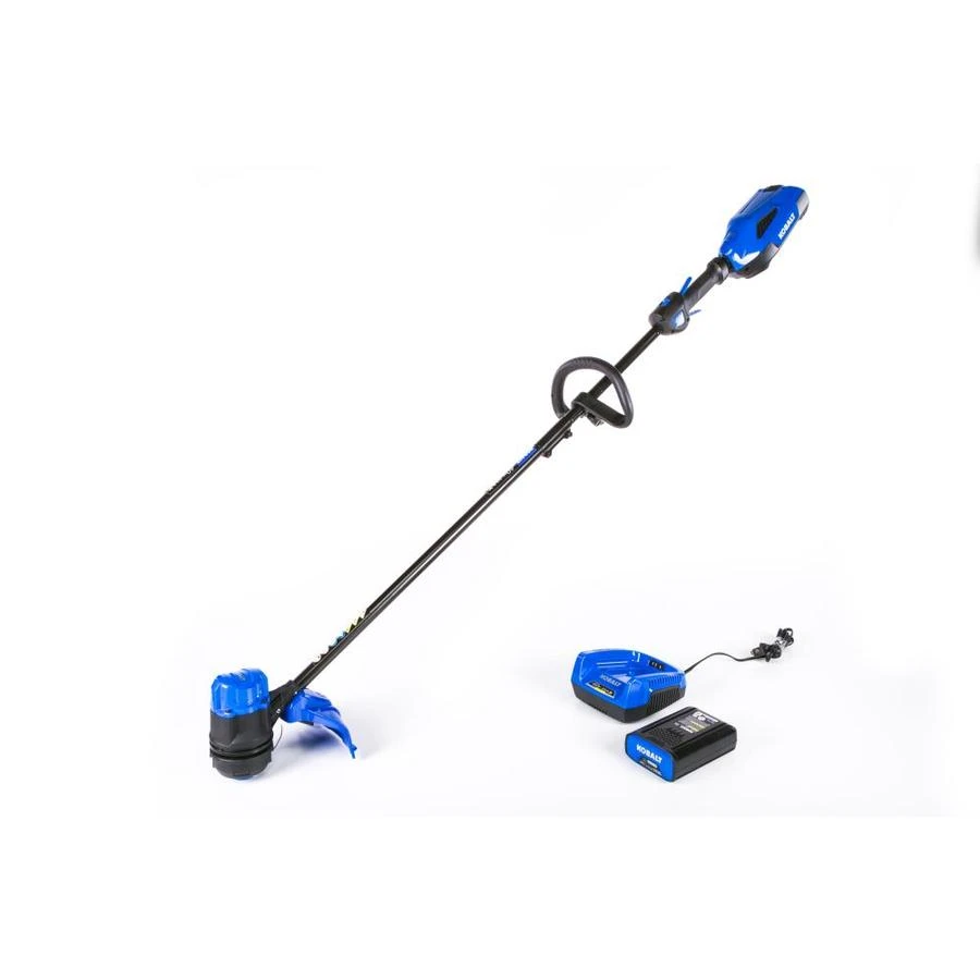 Cordless String Trimmer - 13" - 40 V - Blue/Black Kobalt Cordless String Trimmer - 13" - 40 V - Blue/Black -Kobalt Tool Shop 837885 08664425 001