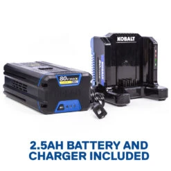 Kobalt String Trimmer And Blower Combo With 80 V Battery - 14-16-in - 630 CFM - Brushless Motor -Kobalt Tool Shop 956099 17882181